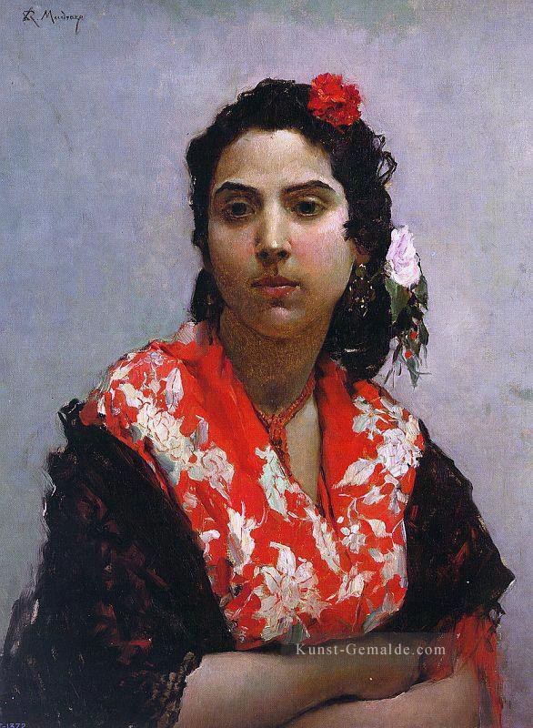 A Gypsy Realist Dame Raimundo de Madrazo y Garreta Ölgemälde